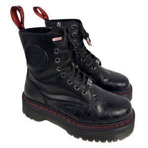 Dr. Martens Jadon Blade Runner Smooth Black Leather Platform Boots UK6 US M7/W8